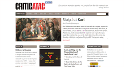 Desktop Screenshot of criticatac.ro