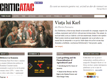 Tablet Screenshot of criticatac.ro